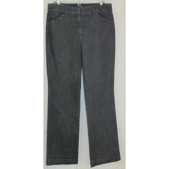 Talbots Women's Heritage Blue Mid Rise Straight Leg Denim Jeans Size 8 - Picture 1 of 9